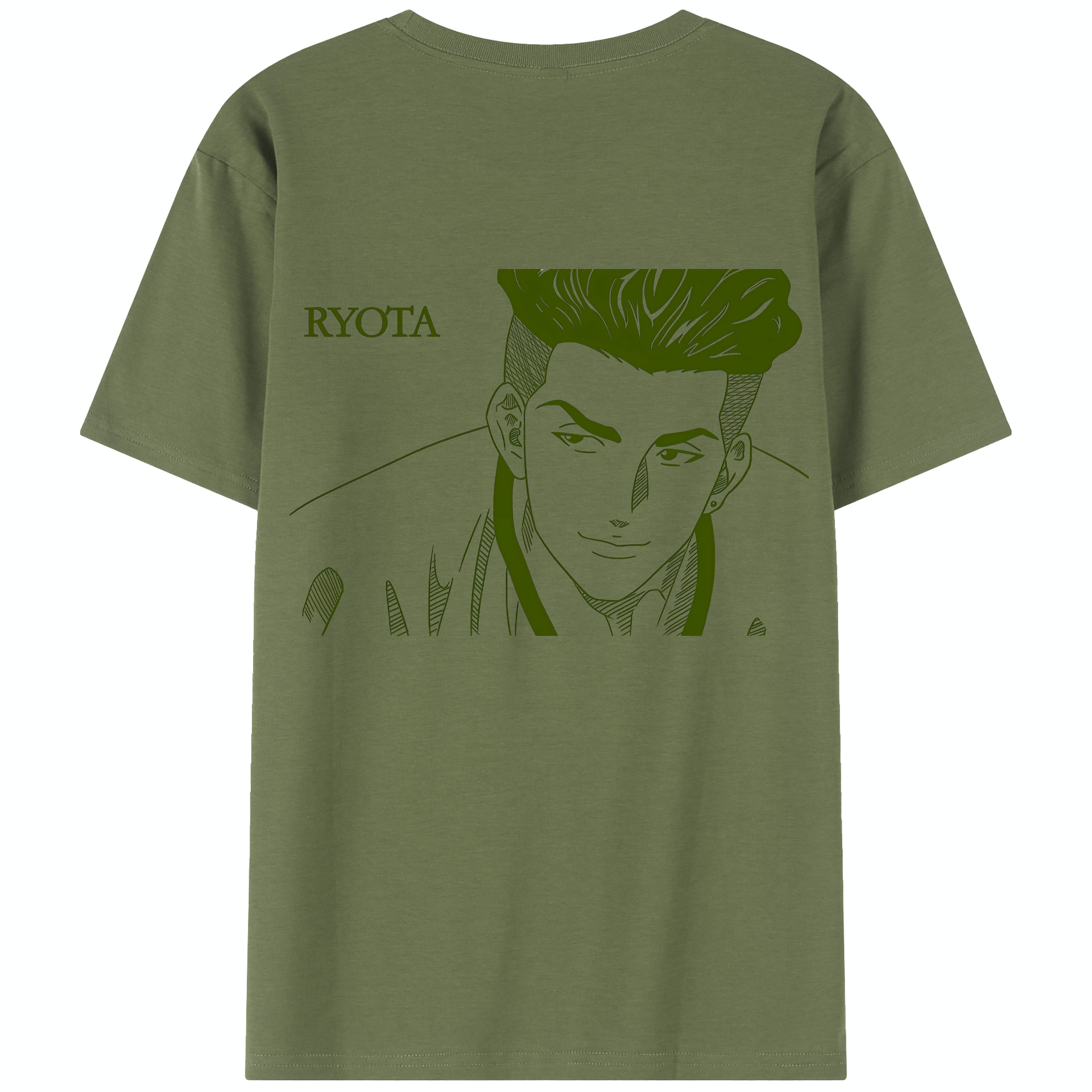 SLAM DUNK／スラムダンク 綿100％半袖Tシャツ（背面プリント）